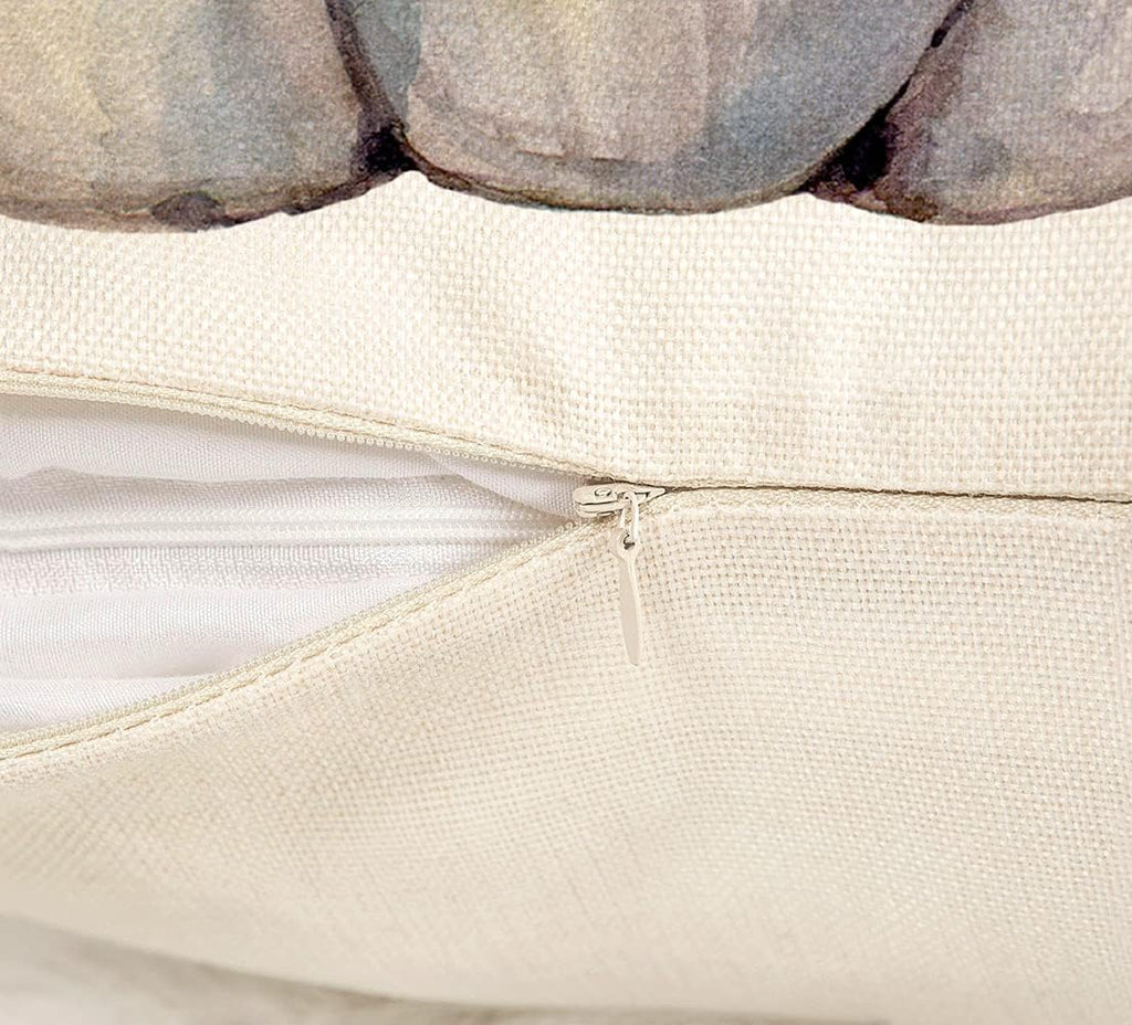 Fall Decor Pillow Covers 18X18 Set of 4 White Pumpkin Farmhouse Decorations Throw Cushion Case for Fall Thanksgiving Home Decorative Pillows